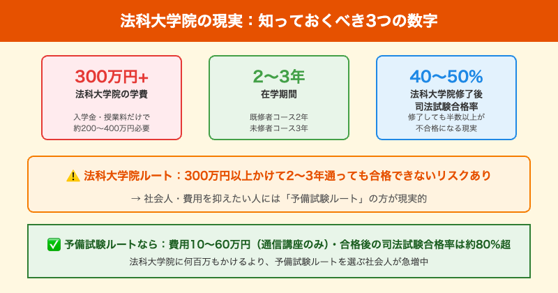法科大学院の現実データ