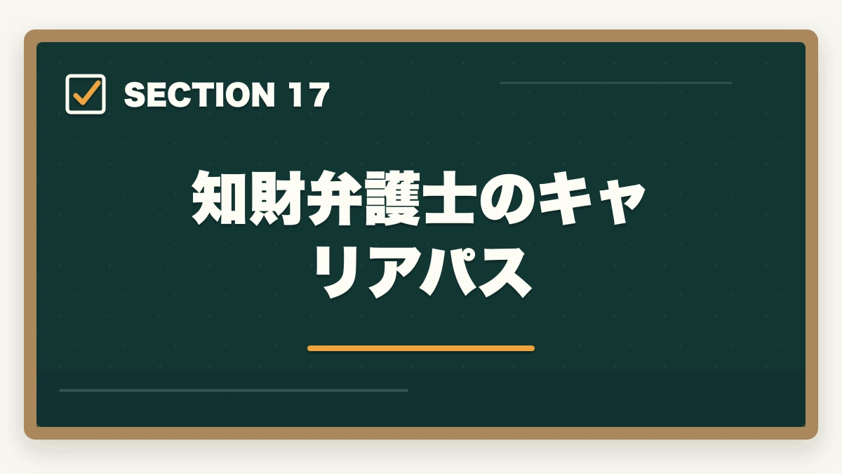 知財弁護士のキャリアパス｜弁護士の知的財産業務完全ガイド｜特許訴訟・著作権で年収3000万円【2026年版】の図解